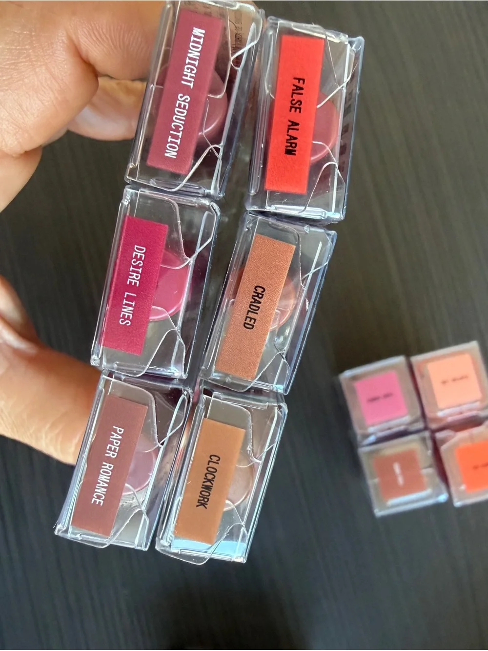 About face Lip Gloss -make up Set -
